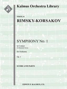 Symphony No. 1 in E minor, op. 1 