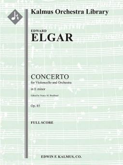 Concerto for Cello in E minor, op. 85 