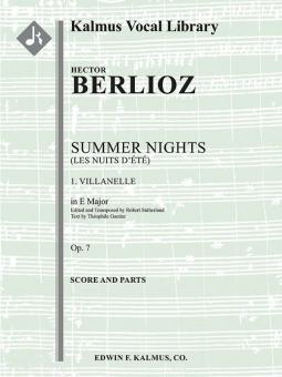 Les Nuits d'été (Summer Nights), Op. 7 No. 1 