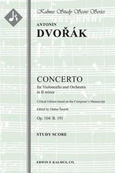 Concerto for Cello in B minor, op. 104/B. 191 