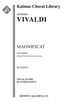 Magnificat in G minor, RV 610/611 
