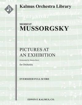 Pictures at an Exhibition (Ravel original edition, complete) 