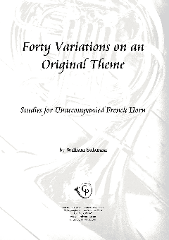 Forty Variations on an Original Theme 