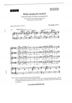 While Shepherds Watched 