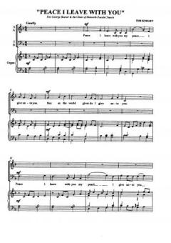 Peace I leave with you 