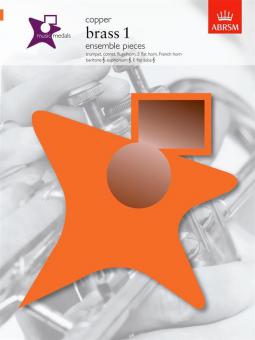 Music Medals Copper Brass 1 Ensemble Pieces 