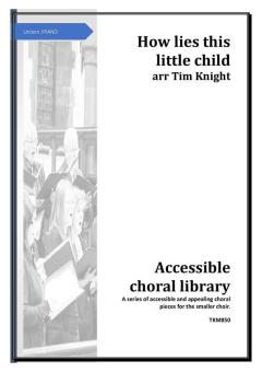 How lies this little child 