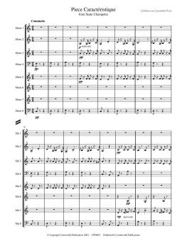 Piece Charactéristique from Suite Champêtre 