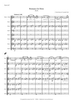 Romance for Horn op. 36 