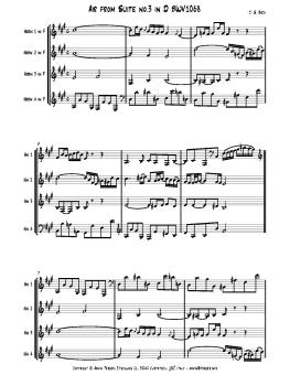 Air from Suite No. 3 in D BWV 1068 