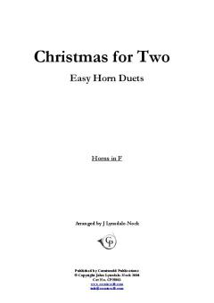 Easy Duets - Christmas for Two 