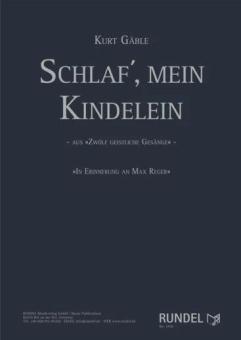 Schlaf', mein Kindelein (mit Chor ad lib.) 