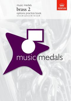Music Medals Brass 2 Options Practice Book 