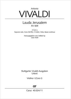 Lauda Jerusalem RV 609 Standard