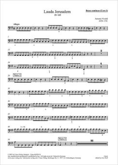 Lauda Jerusalem RV 609 Standard