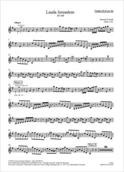 Lauda Jerusalem RV 609 Standard