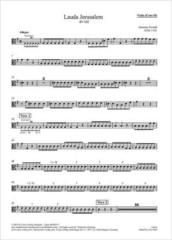 Lauda Jerusalem RV 609 Standard