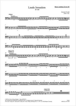 Lauda Jerusalem RV 609 Standard