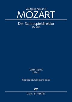 Der Schauspieldirektor KV 486 - Regiebuch für Rechtshänder:innen Standard