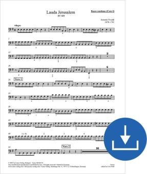 Lauda Jerusalem RV 609 Download
