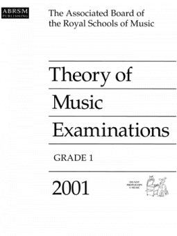 Theory of Music Examinations, Grade 1, 2001 