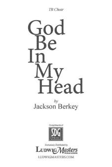 God Be In My Head 