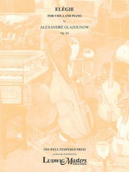 Elegy for Viola and Piano, op. 44 