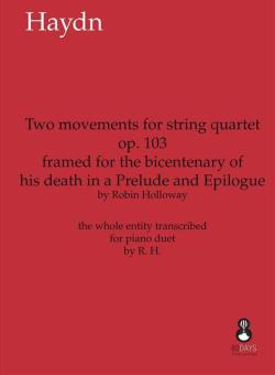 String Quartets op. 103 