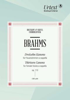 13 Kanons op. 113 