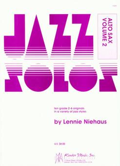Jazz Solos for Alto Sax Vol. 2 