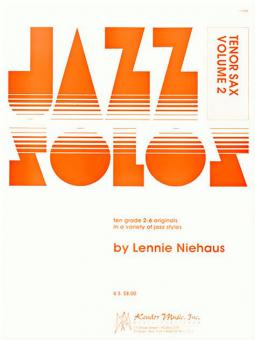 Jazz Solos for Tenor Sax Vol. 2 