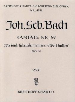 Wer mich liebet, der wird mein Wort halten 