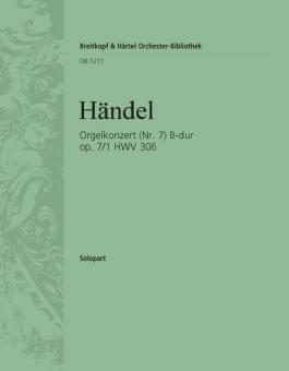 Orgelkonzert Nr. 7 B-Dur op. 7/1 HWV 306 