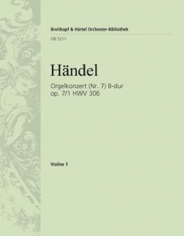 Orgelkonzert Nr. 7 B-Dur op. 7/1 HWV 306 