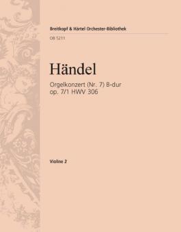 Orgelkonzert Nr. 7 B-Dur op. 7/1 HWV 306 