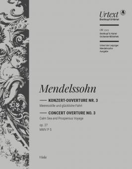 Meeresstille und glückliche Fahrt op. 27 