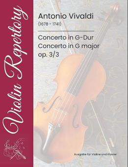 Concerto G-Dur op. 3/3 RV310 für Violine und Streichorchester 