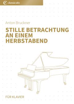 Stille Betrachtung an einem Herbstabend 