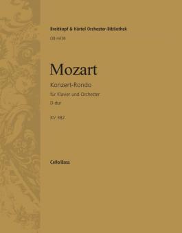 Konzert-Rondo D-Dur KV 382 für Klavier und Orchester 
