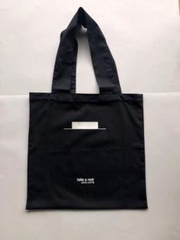 Tragetasche schwarz - take a rest 