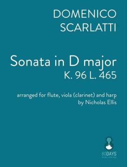 Sonata in D major K96 L465 