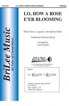 Lo, How a Rose E'er Blooming 