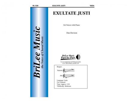 Exultate Justi 