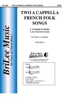 2 a cappella French Folk Songs 