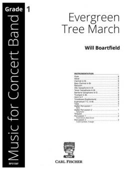 Evergreen Tree March 