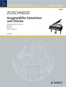 Ausgewählte Sonatinen und Stücke für Klavier 3 Standard