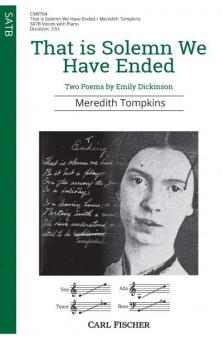 That is Solemn, We Have Ended 