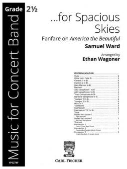 ...for Spacious Skies 