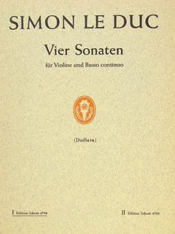 4 Sonaten 1 