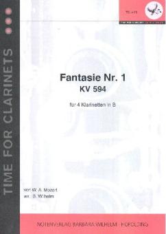 Fantasie Nr. 1 KV594 